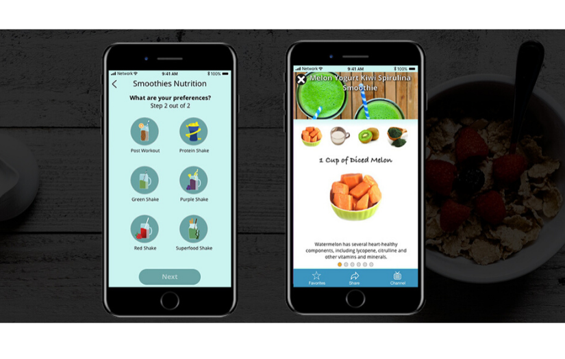 SMOOTHIE NUTRITION APP screenshot 3